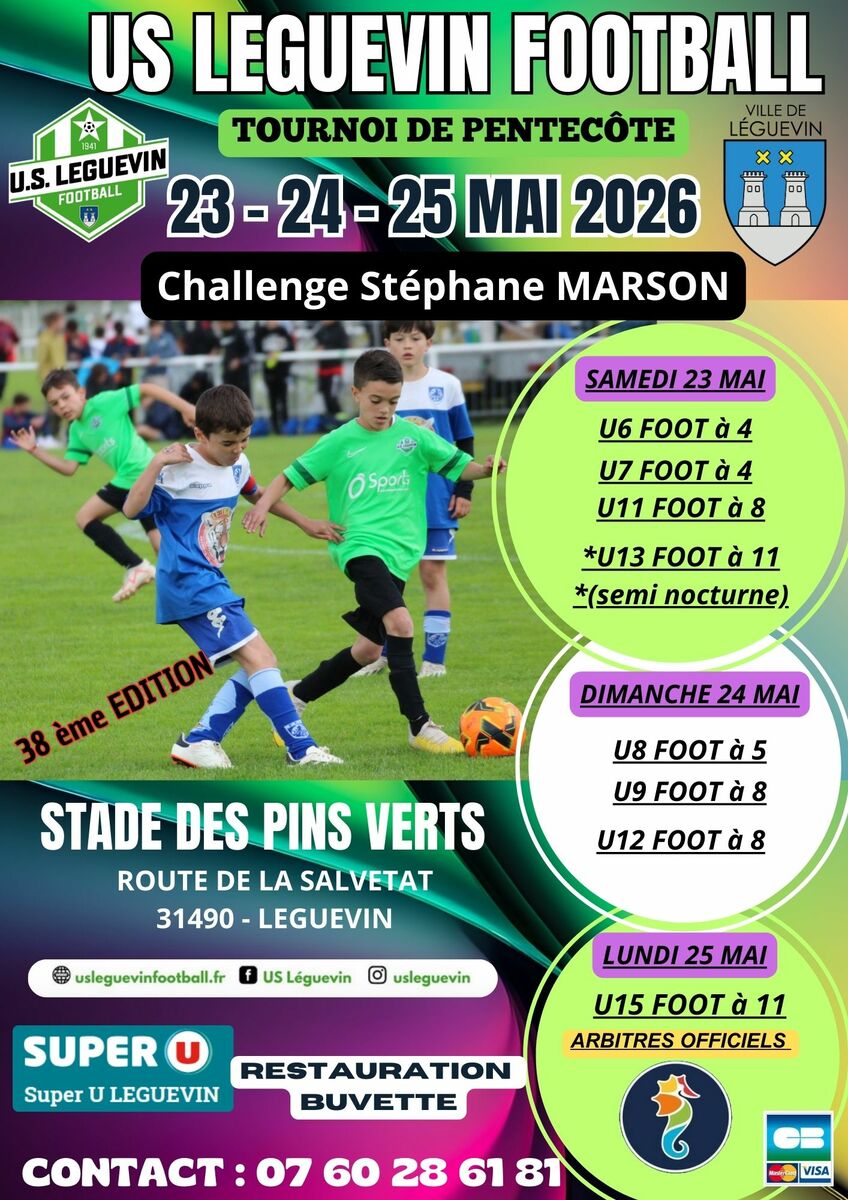 TOURNOI DE PENTECÔTE  2026