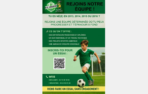 REJOINS NOTRE EQUIPE