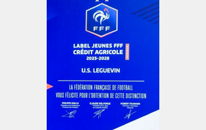LABEL ÉCOLE DE FOOT 2025-2028
