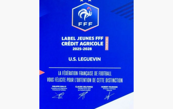 LABEL ÉCOLE DE FOOT 2025-2028