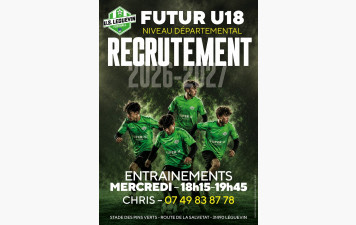 RECRUTEMENT U18