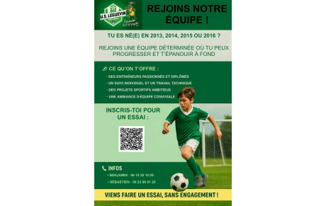 REJOINS NOTRE EQUIPE