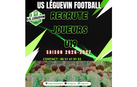 RECRUTEMENT U19