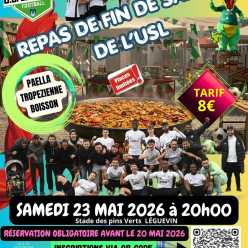 REPAS DE FIN SAISON DE L'USL